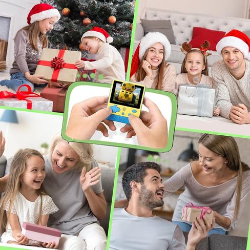 Retro Handheld Game Console, Handheld Games for Kids/Lover, Portable Handheld Game Console, 500+ FC Classic Games, Retro Game Console Support Connecting TV & 2 Players(Yellow) in Saudi Arabia