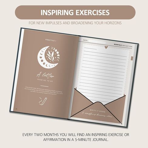 5 Minute Journal the Five Minute- Gratitude Journal with Prompts - 20 Weeks 5 Minute Journal for Women & Men - Undated Mindfulness Journal for Affirmation, Mindfulness & Reflection in Saudi Arabia