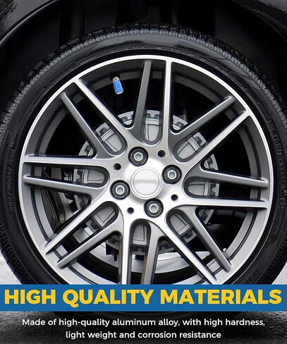4PCS Tire Valve Caps,Valve Stem Caps,Car Accessories Tire Valve Stem Caps,Car Tire Cap,Metal Tire Stem Caps,Valve Caps for Car Tires Cat/Dog Paw,for Cars Trucks Motorcycles Suvs and Bikes (Blue) in Saudi Arabia