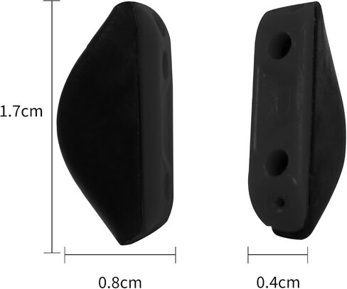EZReplace Replacement Nose Pads for Oakley Crosslink/Mainlink OO9264/Fives Squared/Turbine OO9263/Drop Point Sunglasses in Saudi Arabia