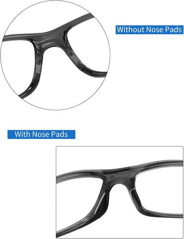 EZReplace Replacement Nose Pads for Oakley Crosslink/Mainlink OO9264/Fives Squared/Turbine OO9263/Drop Point Sunglasses in Saudi Arabia