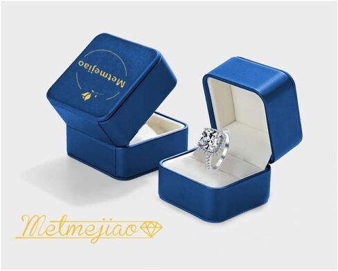 Men's 925 Silver Ring Square Cubic Zircon Inlaid-Classic Ring-Fashion Silver Jewelry-Party Accessories Square Diamond Ring 14K Gold Plated Champagne Zircon in Kuwait