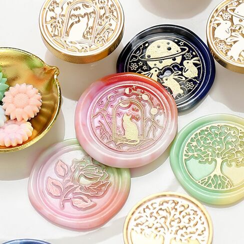 Multicolor Wax Seal Beads for Wax Stamp DIY Sealing Wax Stamp Maker Sunflower Sealing Wax Beads for Wedding Invitations Envelopes Cards Christmas Wax Sealing in Saudi Arabia