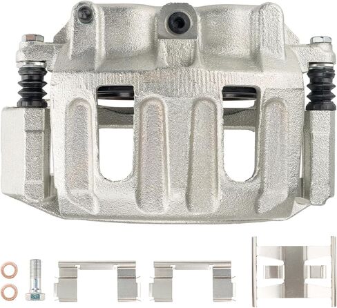 Torchbeam Front left Driver Side Brake Caliper For Ford Lincoln for 1999-2003 F-150 5.4L, 1999-2003 F-150 4.6L, 1999-2003 F-150 4.2L, 2004 F-150 Heritage 4.2L, Disc Brake Caliper Replace # 18B4751 in Kuwait