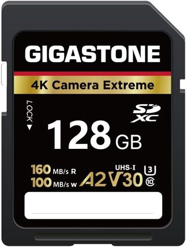 بطاقة جيجاستون SD سعة 512 جيجابايت، كاميرا اكستريم، بطاقة ذاكرة A2 V30 U3 SDXC عالية السرعة فيديو UHD متوافق مع كاميرا Canon Nikon Sony Panasonic الرقمية، مع حقيبة صغيرة واحدة in Saudi Arabia