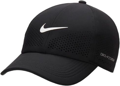 قبعة جولف Nike Dri-FIT ADV Club Unstructured Swoosh (أسود) مقاس صغير/متوسط ​​للجنسين in Saudi Arabia