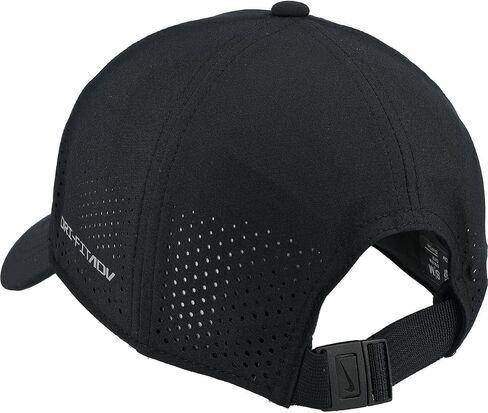 قبعة جولف Nike Dri-FIT ADV Club Unstructured Swoosh (أسود) مقاس صغير/متوسط ​​للجنسين in Saudi Arabia