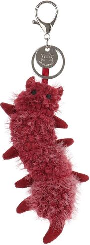 Apricot Lamb Devil Centipede Cute Keychain, Soft Stuffed Plush Keychain Toys for Kids’ Backpack, Purse, 5.2 Inches in Saudi Arabia