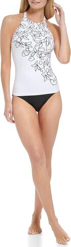 جزء سفلي بيكيني كلاسيكي عالي الخصر للسيدات من Calvin Klein بتغطية كاملة in Kuwait