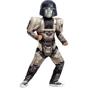 Disguise Boys Megatron Transformers One Costume, Official Transformers Animated Movie Muscle Costume for Kids