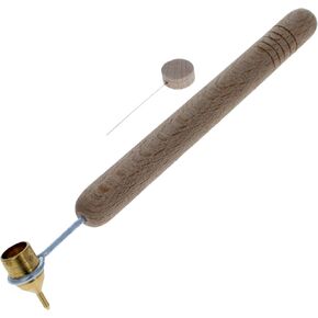 0.5 mm Heavy Brass Tip Wood Handle Kistka (Hot Wax Pen)