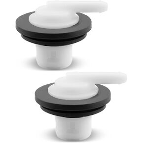 F6TZ-9B076-AA Fuel Tank Vent with Grommet Seal Fit for Ford 1980-1991 F150 F250 1980-1997 F350 Thunderbird, 2 Packs