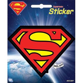ملصقات Ata-Boy DC Superman، ملصق شعار Superman ملصقات الرسوم المتحركة/الأفلام - هدايا وبضائع DC Superman