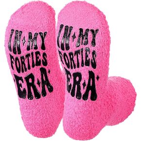 Foaincore 40th Birthday Gifts For Women In My Forties Era Socks for 40 Year Olds Gift 1984 Birthday Gifts for 40 Year Old Middle Aged Woman