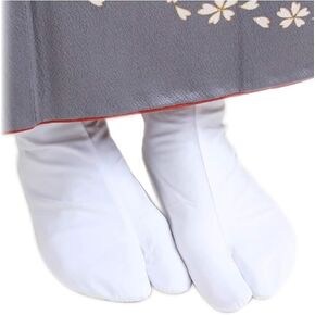 Elibelle Japanese tabi socks kimono anime White 5.5-9.5inch