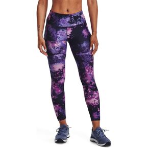 Under Armour - Womens Hg Armour PRT 7/8 Leg Ns Capri, Color Midnight Navy/Jellyfish/Midnight Navy (411), Size: X-Small