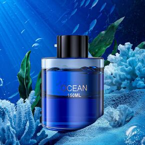 معطر هواء للسيارة 5.1 أونصة = 150 مل، عبوة إعادة تعبئة عطر موزع السيارة، زيوت عطرية مستخرجة من نباتات نقية تدوم من 4 إلى 6 أشهر، عطر فرنسي مستورد، تتوفر روائح مختلفة (كولونيا)