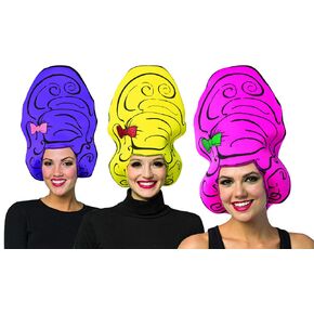 Rasta Imposta Cartoon Beehive Wig Assortment - 1 of Each