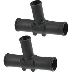 2 Pcs Heater Hose Tee Connector for Toyota Land Cruiser 1992-2007 for Toyota Sequoia 2001-2007 for Toyota Sienna 2004-2007 HVAC Heater Hose Tee 87248-60460 Item Replacement