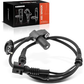 A-Premium ABS Wheel Speed Sensor Compatible with Audi Models - A4/A4 Quattro 2004-2008, S4 2004-2009, RS4 2007-2008 - Front Driver and Passenger Side, (2-PC Set), Replace# 8E0927803B, 4B0927803E
