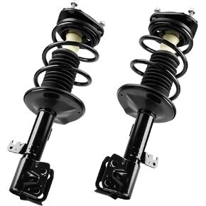 Front Complete Coil Spring Strut Shock Absorber Compatible with Toyota for Corolla 1.8L 2009-2013, for Matrix 1.8L 2011-2013, Pair of Hydraulic Spring Strut Shock Absorber Replace for 472598, 472597