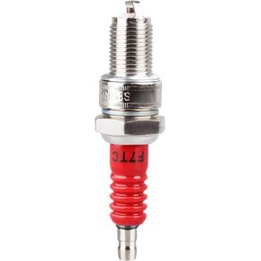 F7TC Spark Plug Red Replacement Parts Fit for Honda GX120 GX160 GX200 GX240 GX270 GX340 GX390 GCV160 GCV190 Generator Lawnmower Tractor Rototiller Water Pump Go Kart Mini Bike. (1 pcs)