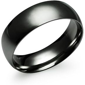 SILVERLINE JEWELRY 6mm Silver/Yellow Gold/Rose Gold/Black/Blue Stainless Steel Ring for Men Women Wedding Bands Mirror High Polished Comfort Fit Size 5-14
