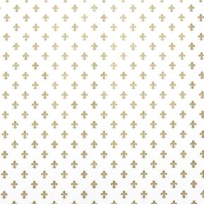 Paper Mart Fleur De Lis Tissue Paper, 20 x 30 Sheets for Gift Wrapping, Decorative Tissue Paper Bulk Quantity of 240 Sheets