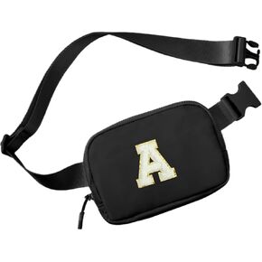 Birthday Gifts for 4 5 6 7 8 9 10 11 12 13 Years Old Girls,Initial Belt Bag Letter Fanny Waist Pack,Graduation Gifts for Teens Kids Toddler Daughter Her,Crossbody Belt Bag,Trendy Stuff(Pink A)