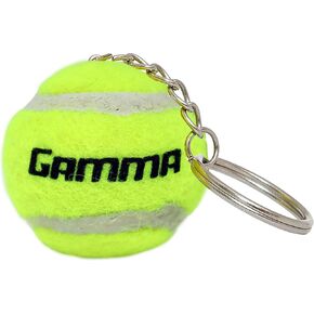 GAMMA Tennis Ball Keychain, Yellow, Great Gift For Tennis Players, Car Keychain, Tennis Accessories, Tennis Gifts