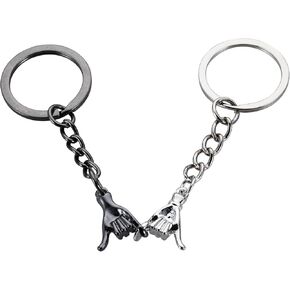 Pinky Promise Gifts Matching Couple Anniversary Wedding Valentines Day Gifts Keychain