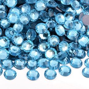 Blinginbox Hotfix Rhinestones, 1440pcs Flatback Crystal Rhinestones for Crafts Clothes DIY Decoration,Mine Gold, SS20, 4.6-4.8mm