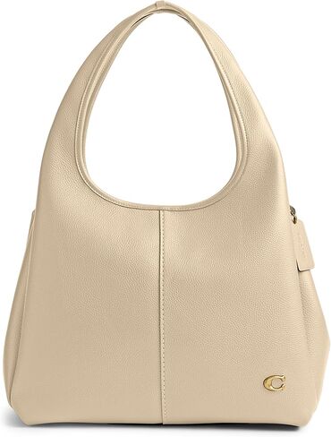 Coach Polished Pebble Leather Lana Shoulder Bag in Saudi Arabia