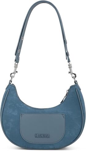 Milan Chiva Crescent Shoulder Bag for Women Underarm Purses Mini Clutch Handbag in Saudi Arabia