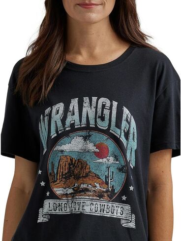 Wrangler Women's Western Retro Short-Sleeve Graphic T-Shirt in Saudi Arabia