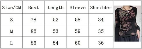 Lucakuins Women Y2k Long Sleeve Tops Fairy Grunge Graphic Tee Shirts Fairycore Aesthetic Fall Clothes Harajuku 90s Streetwear in Saudi Arabia