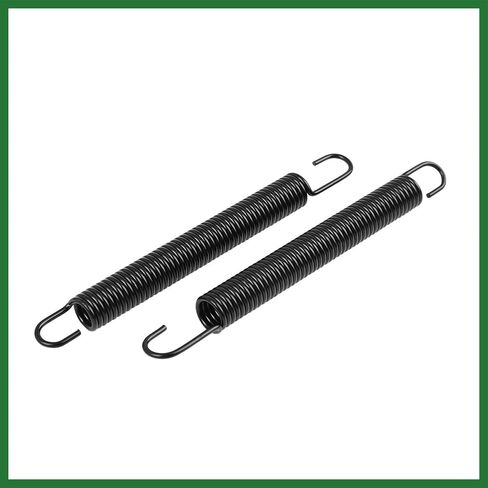Motoforti 13cm Length Motorcycle Motorbike Black Kickstand Return Spring for GY6-125 2pcs Long-lasting in Saudi Arabia