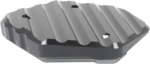 Worldmotop Motorcycle Kickstand Pad Side Stand Plate Pad Replacement for Yamaha FJR1300 FJR 1300 2001-2020 Enlarger Extension Plate Foot Pad (Titanium) in Saudi Arabia