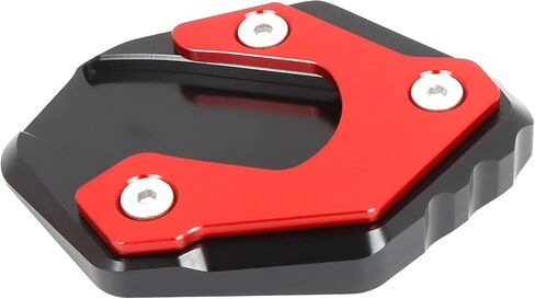 Worldmotop Motorcycle Kickstand Pad Side Stand Plate Pad Replacement for Yamaha FJR1300 FJR 1300 2001-2020 Enlarger Extension Plate Foot Pad (Titanium) in Saudi Arabia