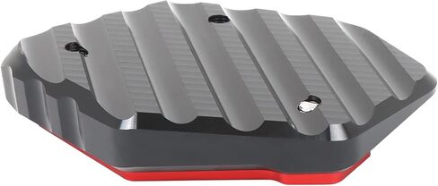 Worldmotop Motorcycle Kickstand Pad Side Stand Plate Pad Replacement for Yamaha FJR1300 FJR 1300 2001-2020 Enlarger Extension Plate Foot Pad (Titanium) in Saudi Arabia