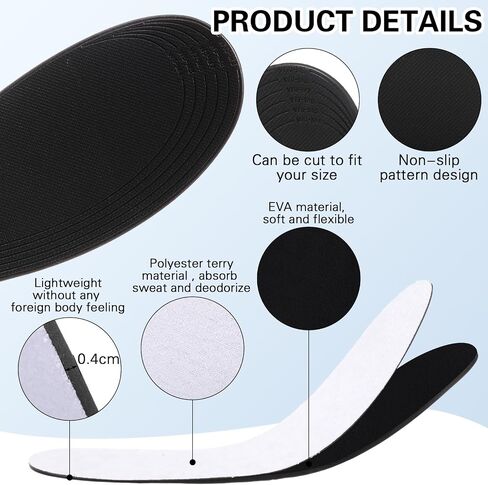 3 Pairs Sockless Shoe Liner No Show Socks No Slipping No Stinking Washable Barefoot Shoe Insert in Saudi Arabia