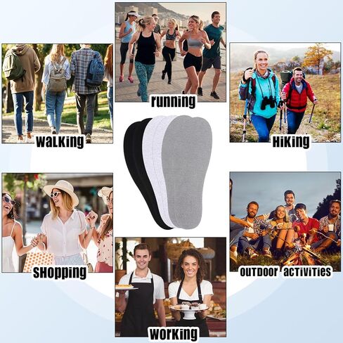 3 Pairs Sockless Shoe Liner No Show Socks No Slipping No Stinking Washable Barefoot Shoe Insert in Saudi Arabia