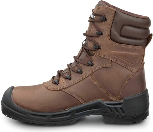 SR Max Logan, Men's, Brown, Comp Toe, EH, Waterproof, Insulated, Slip Resistant 8 Inch Work Boot in Saudi Arabia