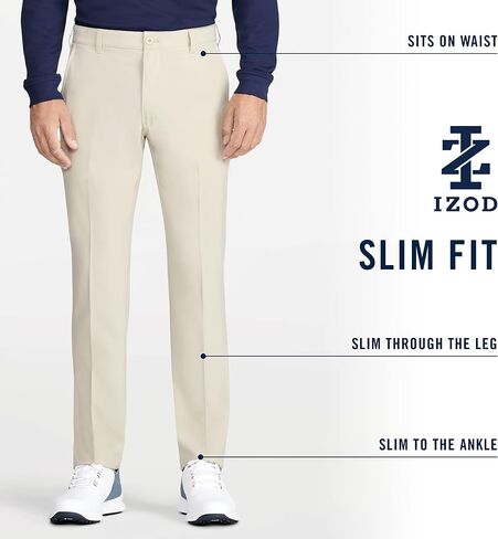 IZOD Men's Golf Swingflex Slim Fit Pant in Kuwait