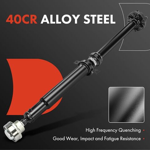 A-Premium Rear Complete Drive Shaft Prop Shaft Driveshaft Assembly Compatible with Jeep WK2 Series Grand Cherokee 2011, AWD, Replace# 52853649AC, 52853649AD in Saudi Arabia
