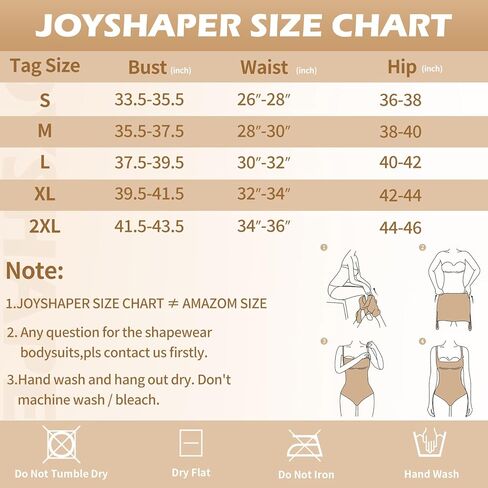 JOYSHAPER Backless Shapewear Tummy Control Body Shaper U Plunge Bodysuits Thong Shapewear Low Back Shapewear Sexy Bodysuits in Kuwait