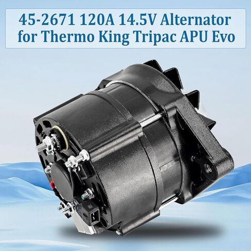 45-2671 120A 14.5V مولد كهربائي طويل العمر متوافق مع Thermo King Tripac APU Evo 452671 in Kuwait