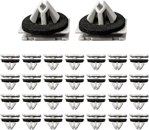 20PCS Rocker Moulding Clip, Fender Exterior Trim Clips, Replaces 68172491AA 68271803AA 68395627AA 11571175 19352782, Car Accessories for Enclave Escalade Silverado Cherokee in Saudi Arabia