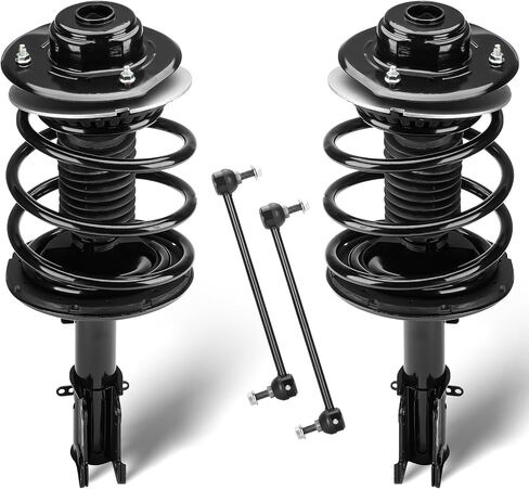 Front Struts Assembly Shock Absorber & Sway Bars End Links Fit for Chrysler Town & Country 2001-2007, for Dodge Caravan/for Grand Caravan 2001-2007, 2001-2003 for Voyager (4Pcs) in Saudi Arabia