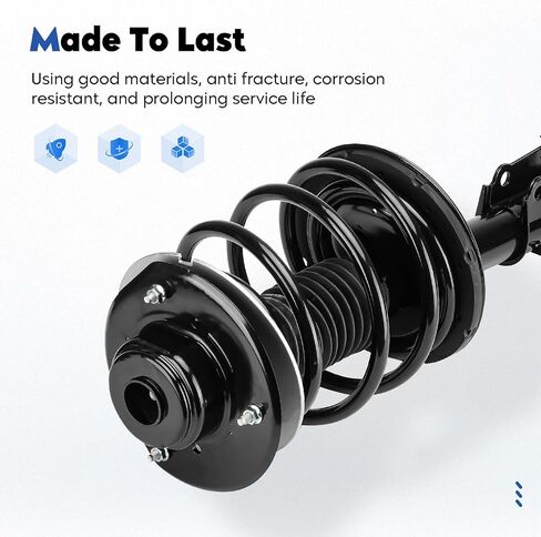 Front Struts Assembly Shock Absorber & Sway Bars End Links Fit for Chrysler Town & Country 2001-2007, for Dodge Caravan/for Grand Caravan 2001-2007, 2001-2003 for Voyager (4Pcs) in Saudi Arabia